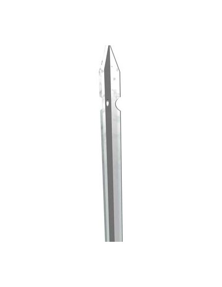 PALETTO RECINZIONE ZINCATO SEZIONE MM 35X35X3,5 H.CM 200