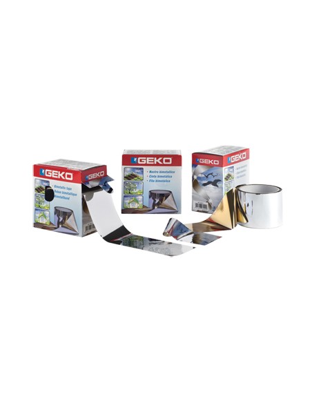 SPAVENTA VOLATILI A NASTRO BIMETALLICO GEKO MM 70 MT 100