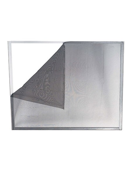 ZANZARIERA FINESTRA A STRAPPO ECCO IRS POLIESTERE GRIGIO CM 150 H.CM 300