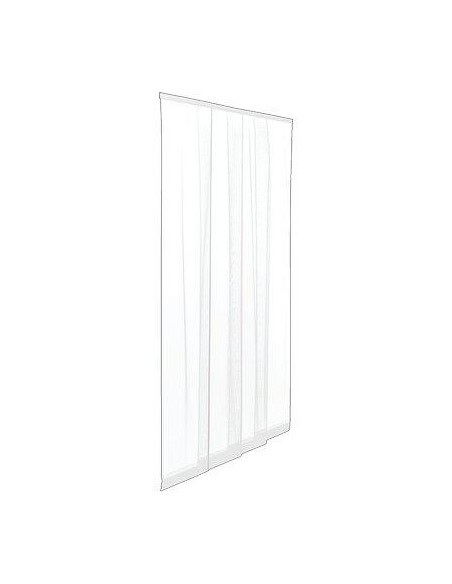 ZANZARIERA PORTA ECCO STRIP A STRISCE IRS POLIESTERE BIANCO CM 140 H.CM 240
