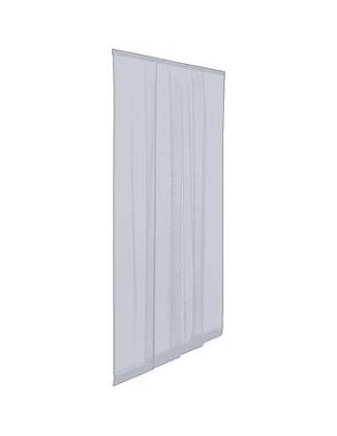 ZANZARIERA PORTA ECCO STRIP A STRISCE IRS POLIESTERE GRIGIO CM 140 H.CM 240