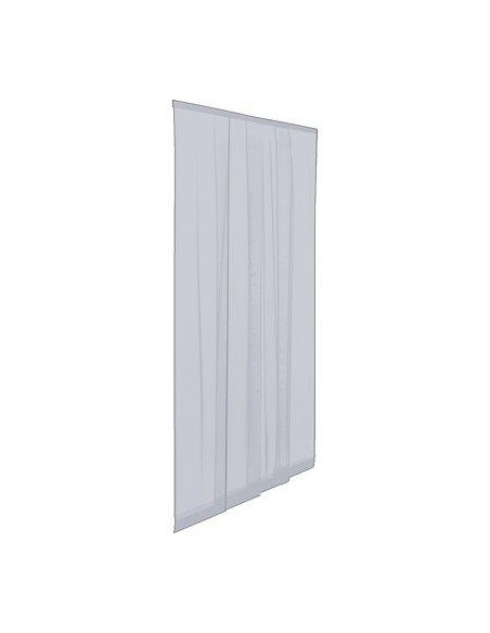 ZANZARIERA PORTA ECCO STRIP A STRISCE IRS POLIESTERE GRIGIO CM 140 H.CM 240