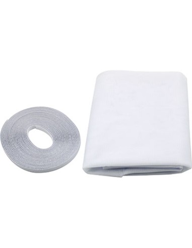 ZANZARIERA FINESTRA A STRAPPO EFFE POLIESTERE BIANCO CM 130 H.CM 150