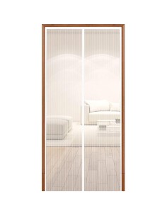 ZANZARIERA PORTA MAGNETICA EFFE POLIESTERE BIANCO PANNELLI 2 CM 120 H.CM 250