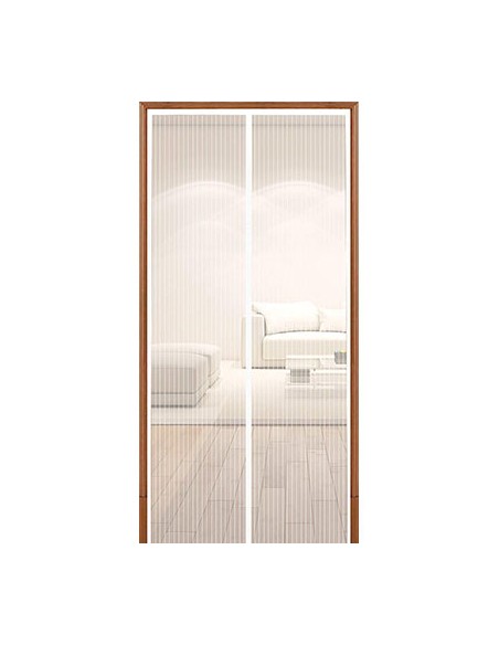 ZANZARIERA PORTA MAGNETICA EFFE POLIESTERE BIANCO PANNELLI 2 CM 120 H.CM 250