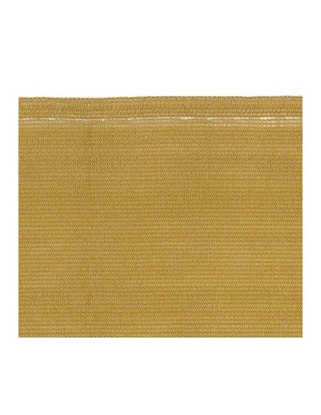 RETE OMBREGGIANTE FORTE BEIGE STARS PE GR/MQ 130 L.MT 50 H.CM 200 + POLIECO