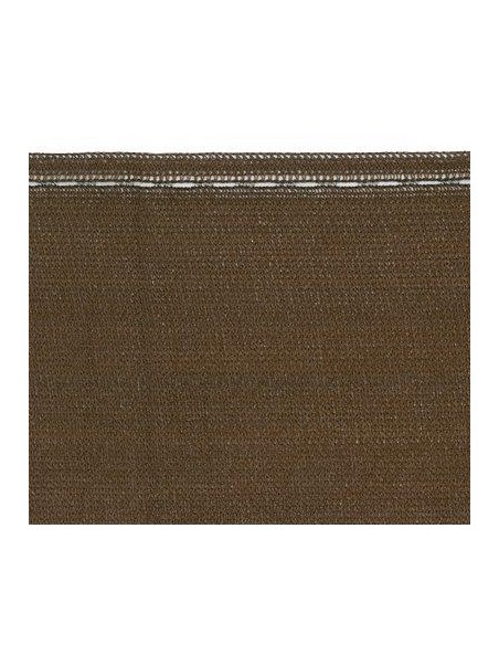 RETE OMBREGGIANTE FORTE MARRONE MINIROLL STARS PE GR/MQ 130 L.MT 10 H.CM 150 + POLIECO