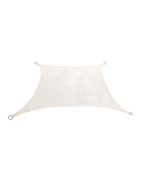 VELA OMBREGGIANTE LUXURY QUADRA STARS POLIESTERE ECRU GR/MQ 180 MT 5X5