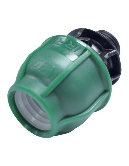 MANICOTTO A COMPRESSIONE FILETTO MASCHIO PN10 MM 16X3/4M