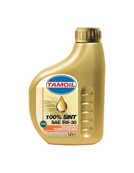 OLIO 4T SINTETICO  5W30 100% SINT TAMOIL LT 1 SAE 5W30