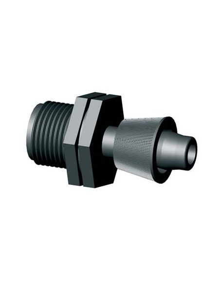 MANICOTTO FILETTO MASCHIO TUBO GOCCIOLANTE IRRITEC MM 16X3/4M