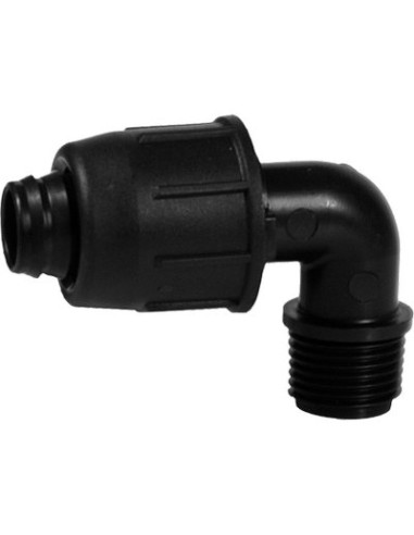 GOMITO A COMPRESSIONE FILETTO MASCHIO PN4 MM 16X1/2M