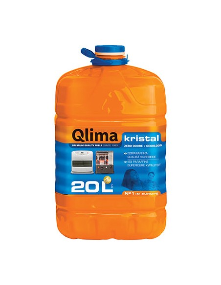 COMBUSTIBILE STUFA RADIANTE KRISTAL QLIMA TAPPO BLU LT 20