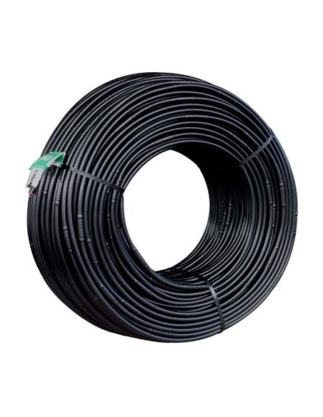 TUBO GOCCIOLANTE FORI 3 PN NERO LT/H 4 MM 16 PASSO CM 40 MT 100 CA