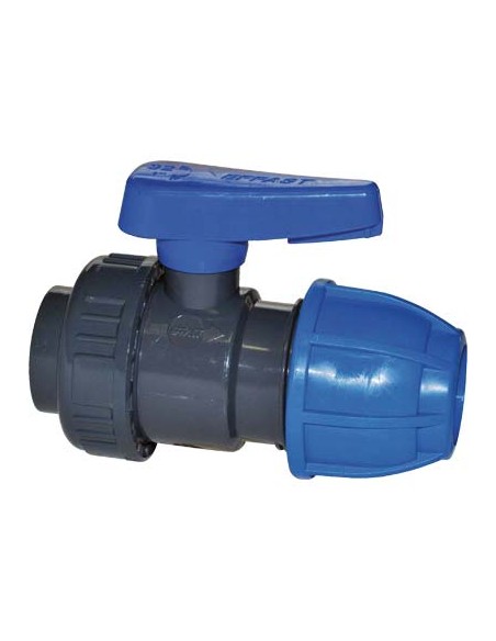 VALVOLA SFERA A COMPRESSIONE MONOGHIERA PN16 MM 20X1/2F