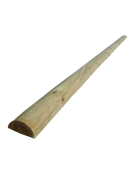 MEZZO PALO TONDO LEGNO EURO PINO IMPREGNATO CM  8 H.CM 250