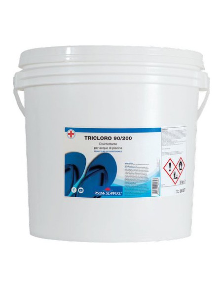 TRICLORO X PISCINA PASTIGLIE LAPI KG 25.125XGR 200