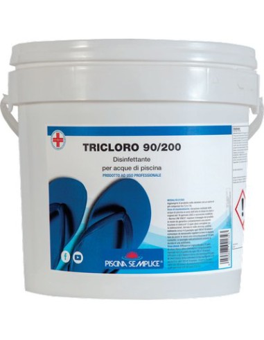 TRICLORO X PISCINA PASTIGLIE LAPI KG  5.25XGR 200