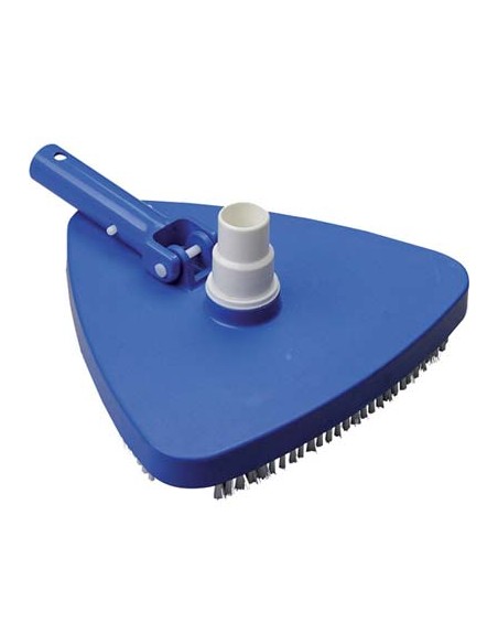 SPAZZOLA PISCINA ASPIRANTE TRIANGOLARE DOMUS ATTACCO MM 28 TUBO MM 32/38