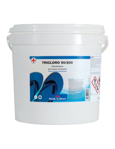 TRICLORO X PISCINA PASTIGLIE LAPI KG 10.50XGR 200