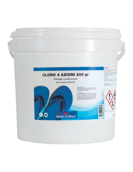 MULTIAZIONE X PISCINA PASTIGLIE LAPI KG 10.50XGR 200