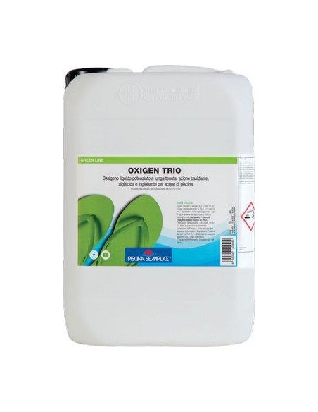 OSSIGENO ATTIVO TRIO X PISCINA LAPI LIQUIDO KG 10