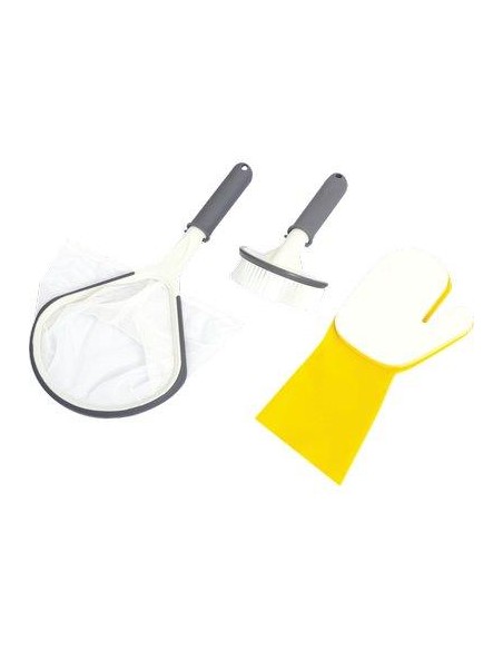 KIT PULIZIA SPA LAY-Z 60310 BESTWAY RETINO+SPAZZOLA+GUANTO
