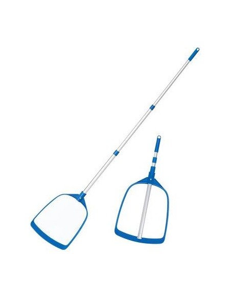 RETINO PIATTO PISCINA + ASTA 58635 BESTWAY TELESCOPICO CM 163