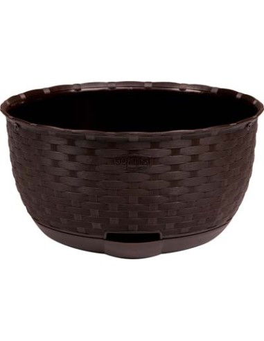 CIOTOLA RATTAN NATURAL STEFANPLAST PP MOKA CM 30 H.CM 14,5