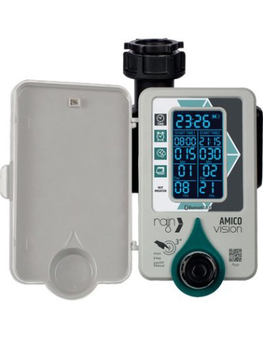 CENTRALINA IRRIGAZIONE AMICO +1 VISION RAIN INNESTO RAPIDO 3/4F VOLT 3,7 MAH 2000