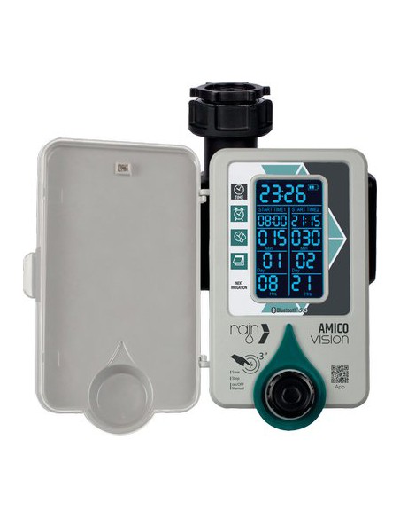 CENTRALINA IRRIGAZIONE AMICO +1 VISION RAIN INNESTO RAPIDO 3/4F VOLT 3,7 MAH 2000