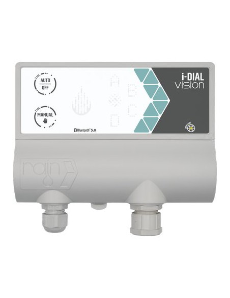 CENTRALINA IRRIGAZIONE I-DIAL VISION INTERNO RAIN ZONE 6 VOLT 220/24 TRASF ESTERNO