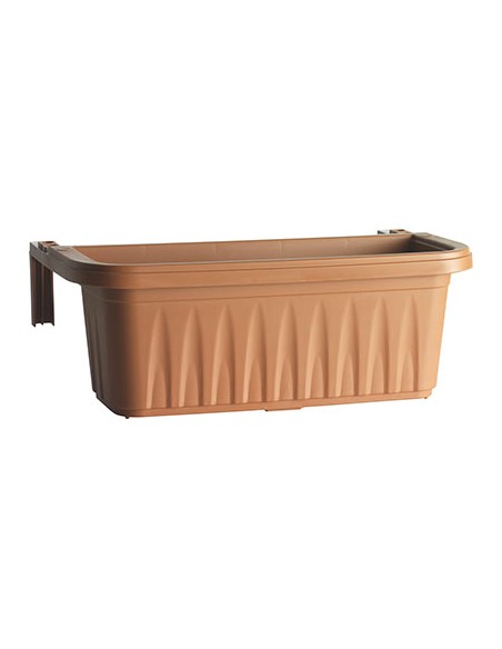 FIORIERA RONDINE BAMA PP TERRACOTTA CM 60X20 H.CM 18,5