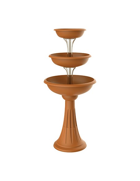 CIOTOLE TRIS TREVY BAMA PP TERRACOTTA D.CM 50 H.CM 114