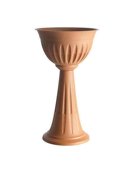 FIORIERA ALBA BAMA PP TERRACOTTA D.CM 43 H.CM 74,5