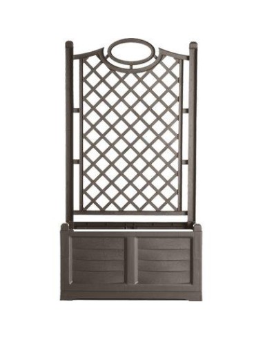 FIORIERA + GRIGLIATO SEPARE BAMA PP CAPPUCCINO CM 80X42,5 H.CM 150