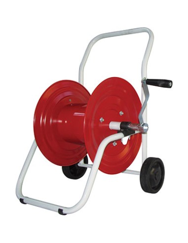AVVOLGITUBO IRRIGAZIONE CARRELLATO STRONG ACCIAIO VERN RUOTE PLT X TUBO 1/2 MT 50
