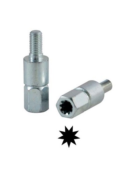 INSERTO X COPPIA CONICA DECESPUGLIATORE DENTI  9