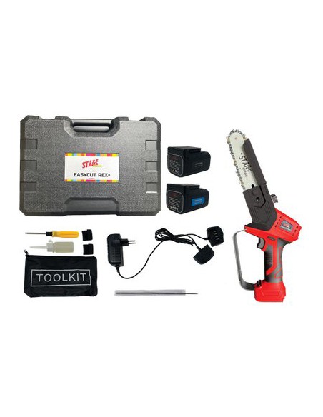 SEGA MINI BATTERIA EASYCUT REX+ STARS VOLT 16,8 AH 2,0+4,0 W 500 MM 152 + VALIGIA