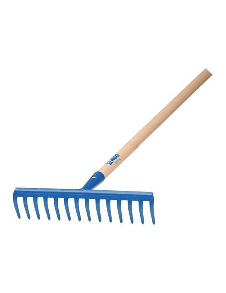 RASTRELLO GARDEN EXTRA + MANICO AGEF ACCIAIO VERN/FAGGIO DENTI 12 CM 30 H.CM 120