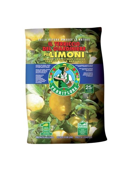 TERRICCIO LIMONI E AGRUMI TERRIFLORA LT 25 (132)