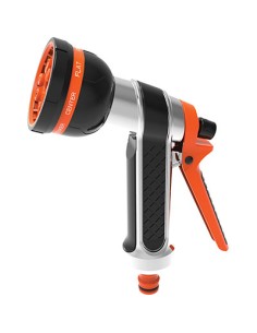 IDROPISTOLA MULTIFUNZIONE SILVER STARS INNESTO RAPIDO CORPO ALLUMINIO/GRIP SELF