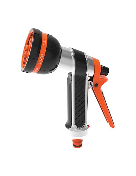 IDROPISTOLA MULTIFUNZIONE SILVER STARS INNESTO RAPIDO CORPO ALLUMINIO/GRIP SELF