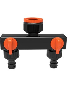 PRESA A RUBINETTO + 2 INNESTI RAPIDI STARS 3/4-1"F SELF