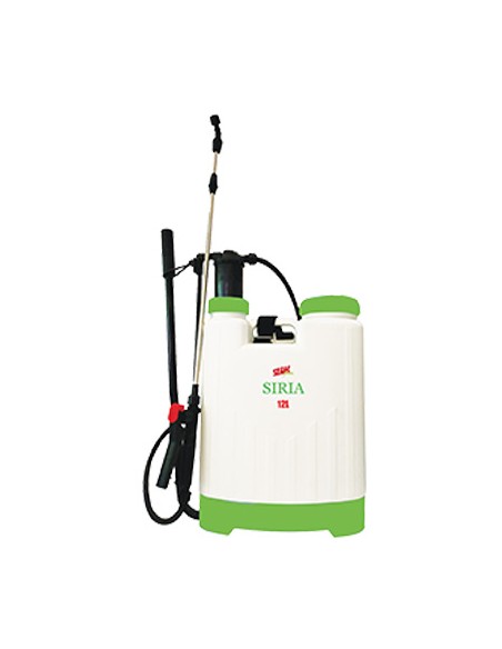 POMPA A SPALLA SIRIA 12 STARS LT 12 POMPANTE NYLON LANCIA ASTA METALLICA