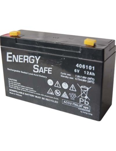 BATTERIA POMPA SERENA ITALDIFRA VOLT 6 AH 12 N° 10