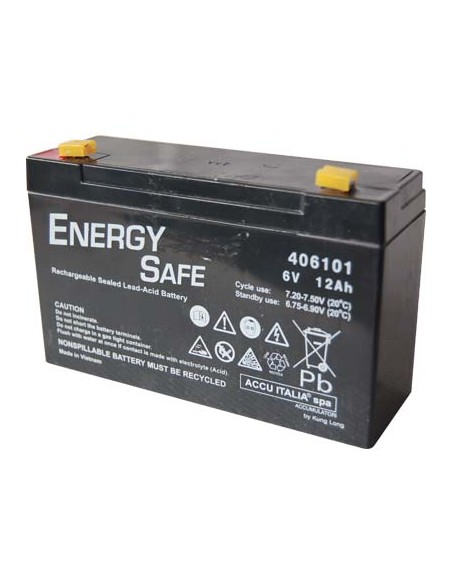 BATTERIA POMPA SERENA ITALDIFRA VOLT 6 AH 12 N° 10