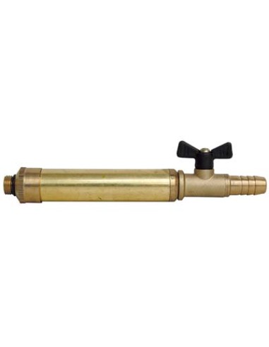 RUBINETTO FILTRO A FARFALLA X LANCIA STARS OTTONE TIPO A 1/4M MM  8