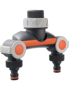 PRESA A RUBINETTO + 2 INNESTI RAPIDI NEW GF 3/4F SELF 8004-3073