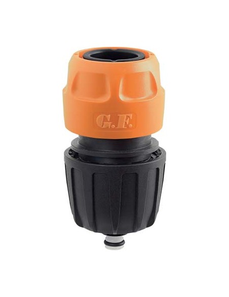 RACCORDO RAPIDO STRINGITUBO UNIVERSALE + STOP GF 1/2-5/8-3/4+AQUASTOP 8000-5017